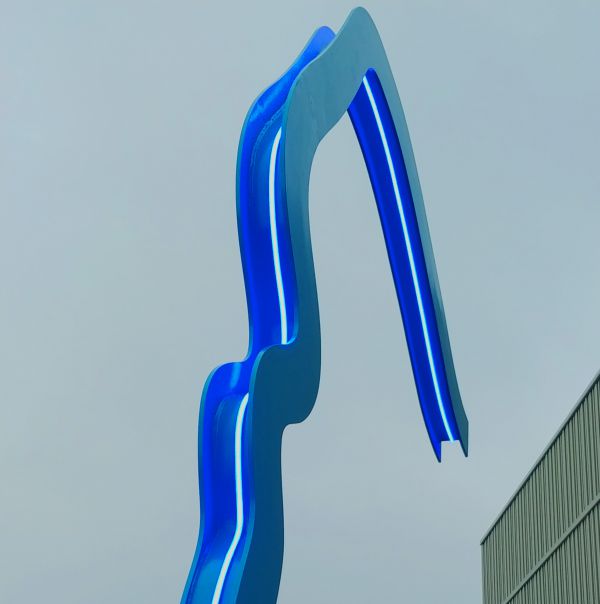 Einweihung "Rheinlauf" - Regina Kochs